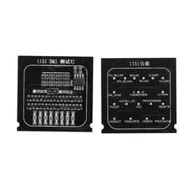 CPU Interface Motherboard Test Card, 2 in 1 Loading Board 1151 Test Card LED Indicator CPU Socket Motherboard Tester with Light for