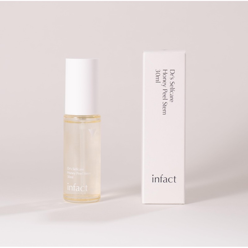 Infact Exfoliating Serum, Honey Peel Stem, Pores, Exfoliation, Transparent, 1.0