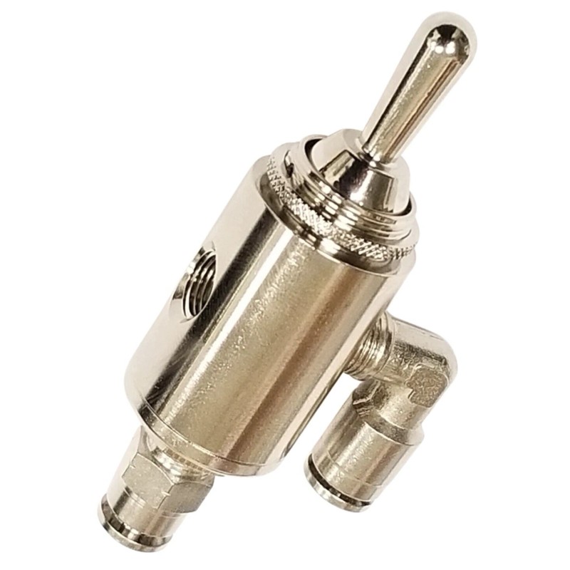 airmaxxx 3/8 Line Manual Air Ride Valve 3 Position Toggle