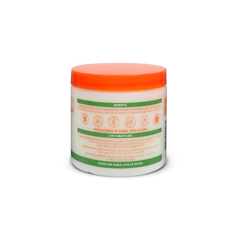 Cantu Argan Oil Leave in Conditioning Repair Cream, 16 Ounce