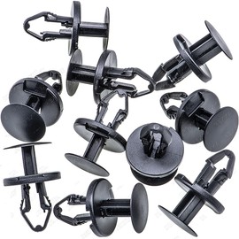 Rexka 10pcs 8mm Hole Fender Liner Splash Shield Bumper Cover Retainer Multi Purpose Push Pin Compatible with GM Chrysler 5116530AA 05116530AA 15296830 5116530-AA Chrysler Dodge Fiat Jeep Ram