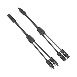 Mango Power Solar Parallel Connection Cable, Supports Two Solar Panels for Expandable Off-Grid Power