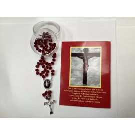 Rosario Coronilla A La Preciosisima Sangre De Nuestro Señor Jesucristo Y Librito