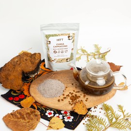 HITT Chaga Coffee With Coconut - Organic Chaga Mushroom Extract Coffee Alternative 200 g (7.05 oz)