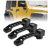 KUAFU Exterior Door Handle Compatible with 2007-2018 Jeep Wrangler JK
