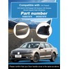 Car Front Left Exterior Door Handle Lock Cover Fit for