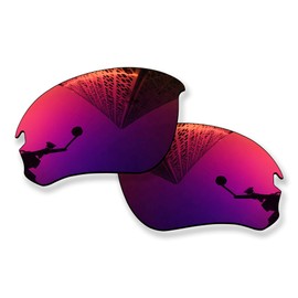 MYCOURAG UV Protection Polarized Replacement Lenses for Oakley Si Speed Jacket OO9228 Sunglasses Frame - Midnight Sun Mirror Coated Polarized