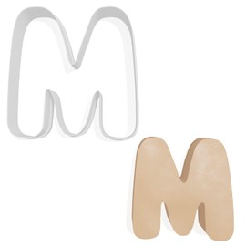 Letter M Cookie Cutter - 3 Sizes