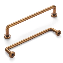 khtumeware 10 Pack 5 inch Hole Center Antique Brass Cabinet Pulls Vintage Cabinet Handle Kitchen Hardware Farmhouse Vintage Dressing Table Drawer Handle Classic Wardrob.