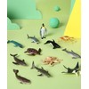 LXONTSG Ocean Animals Figures, Pack of 12 Sea Animals Figures,