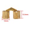 4 Pcs Brass Hinges, 12mm Copper Barrel Hidden Hinge for