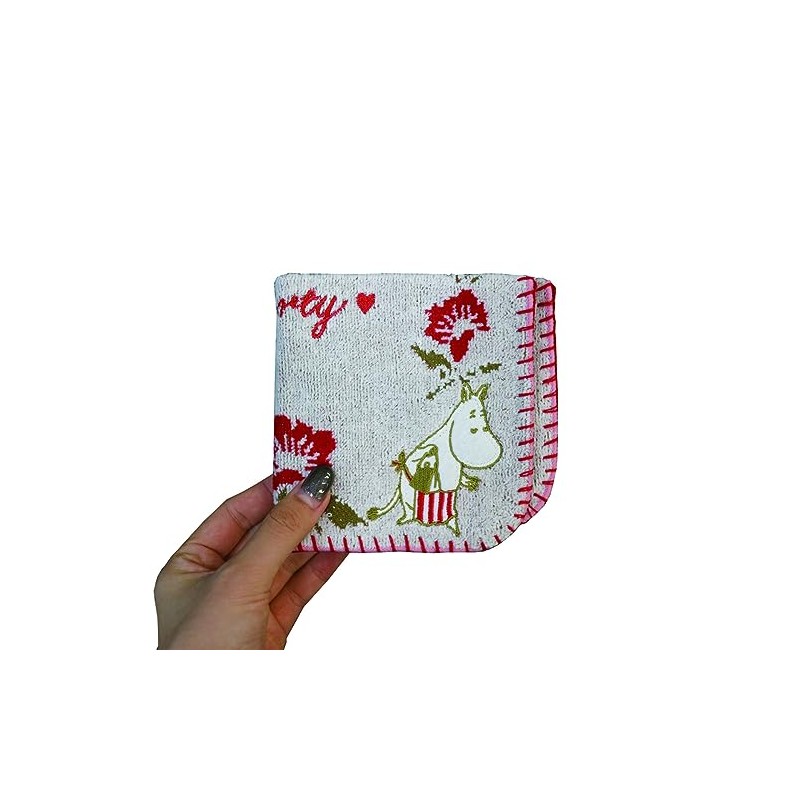Marushin Moomin 1405039100 Mini Towel, Moomin, Mama's Tea Party, Handkerchief,