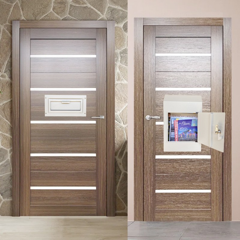 Plugsharge Door Drop Box, Mail Slots, Through the Door Locking