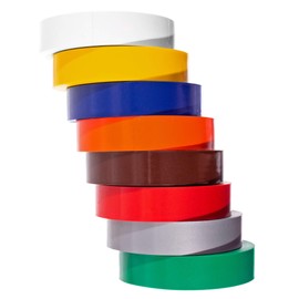 GOLBERG G Black, Colored Electrical Tape - PVC Vinyl Plastic (3/4 Inch x 66 Feet)