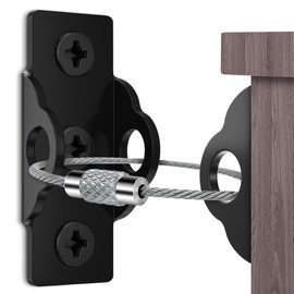 4our Kiddies Furniture Wall Anchors for Baby Proofing, 2024 Upgraded Anti Tip Dresser Wall Safety Anchors, Secure 500LBs Bookcase, Dresser, Cabinet, Earthquake Straps for Child Safety(6 Pack)