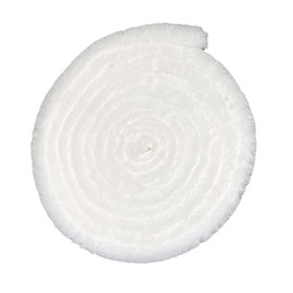 Perfeclan Artificial Fur Ribbon Strip Accessory Length 15M for Christmas Party Trimming DIY Crafting, White