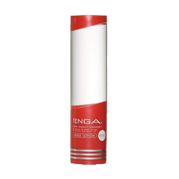 TENGA Hole Lotion REAL Personal Lubricant for Men Women & Couples, Water-Based Masterbation & intimate Massage Lube, TLH-002, Real (TLH002)