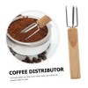 KOMBIUDA Espresso Coffee Stirrer Tool Ergonomic Distribution Needle for Coffee