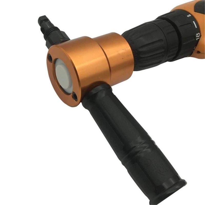 Tool YT-160A Gold Double Head Sheet Metal Nibbler Cutter Drill