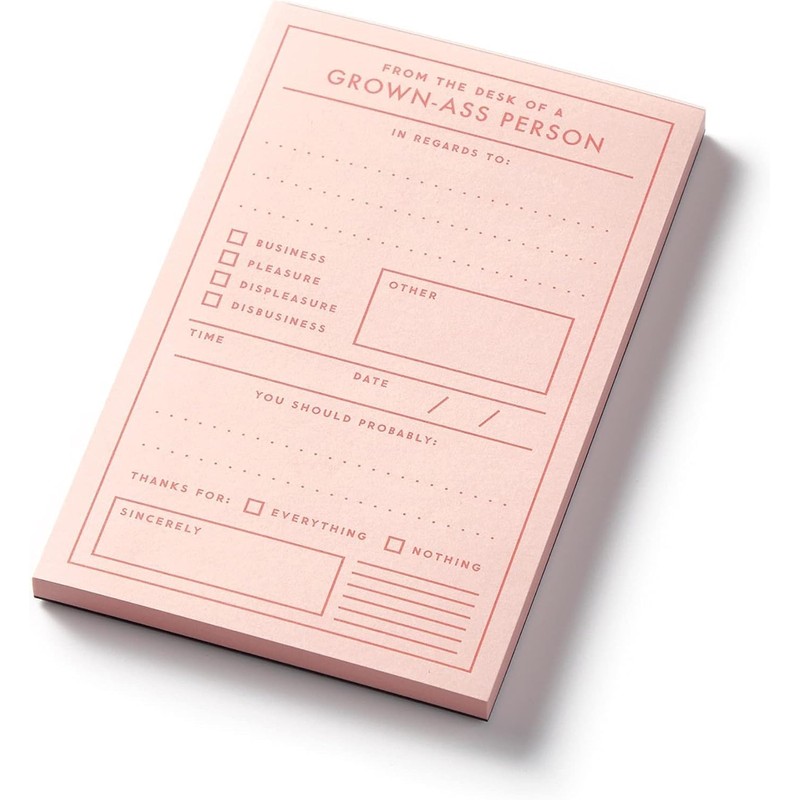 Grown-ass Person Memo Pad