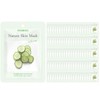 (100 sheets) Foodaholic Nature Skin Cucumber Mask Pack / (100매)푸드어홀릭