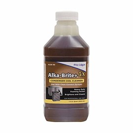 Nu-Calgon 4120-90 (1 qt. Bottle) Alka-Brite Plus 4x Concentrate Coil Cleaner