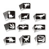 Dinosaur themed Glitter Tattoo Stencils - Perfect for kids temporary