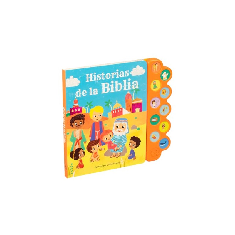 Cuento Infantil: 10 Botones con Sonido: Historias de la Biblia