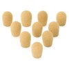 CamDesign 10 PCS Windscreen Mic Foam Cover Compatible with Shure