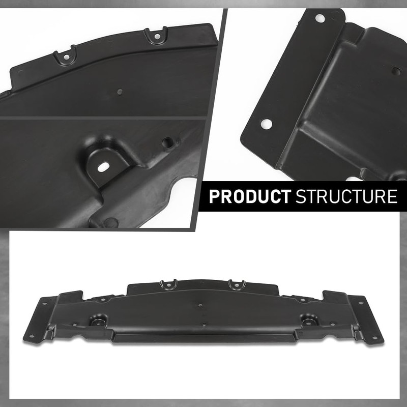 G-PLUS Engine Splash Shields Front Compatible with Benz GL-Class GL450