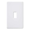 Lutron Fassada 1 Gang Wallplate for Toggle-Style Dimmer and Switches,