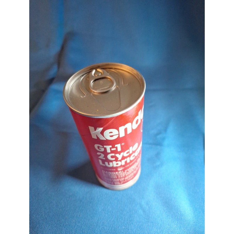 Kendall Vintage KENDALL 2-Cycle Lubricant Motor Oil GT-1 Unopened 16oz