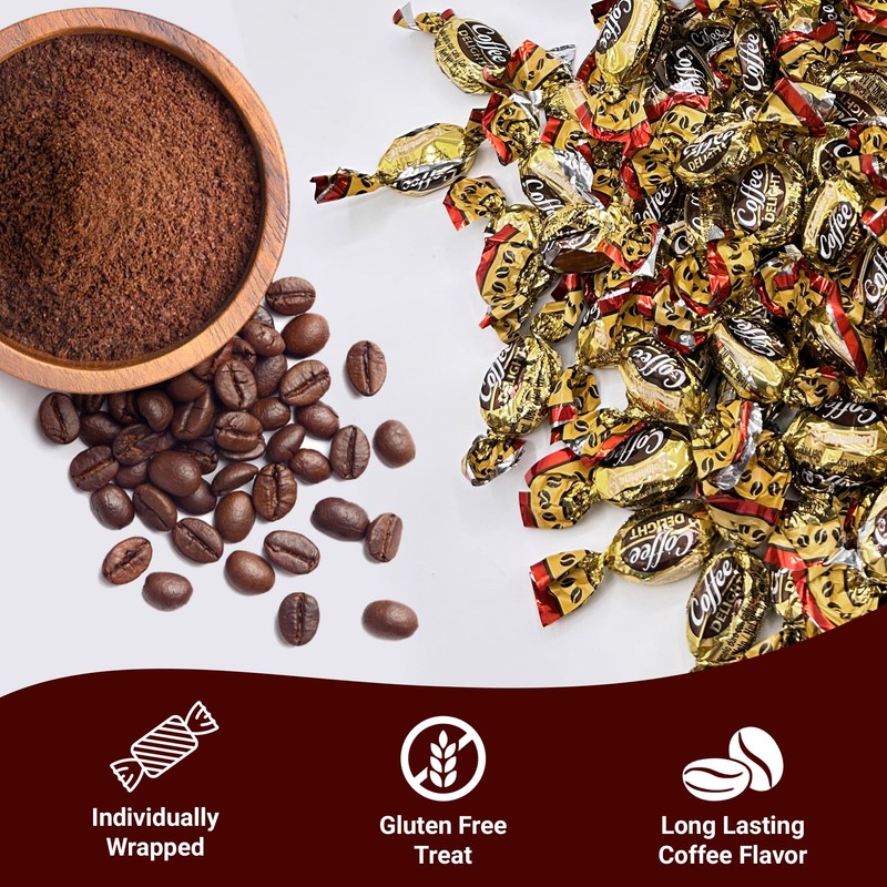 Coffee Delight - 1 Pound Bulk Bag - Coffee Candy