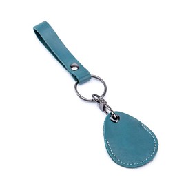 Soporte de tarjeta de acceso RFID llavero de la bolsa de llaves NFC Smart Key Tag Card RFID Pod ID tarjeta protector común de la tarjeta de acceso, azul tibetano, L