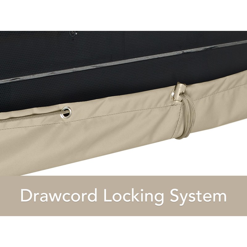 Covermates Outdoor TV Cover – Weatherproof & Water-Resistant 300D Polyester,