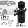 WENJTP Universal 150ml Car Oil Catch Can Kit Reservoir Tank,