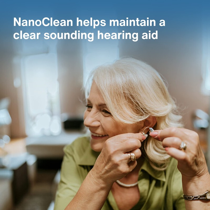 NanoClean All-in-1 Hearing Aid Cleaning Kit - 5 Packs of
