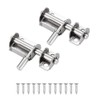 Pack of 2 Stainless Steel Door Bolt Mini Lock Bolt