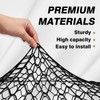 Muslogy Envelope Style Rear Trunk Mesh Cargo Net Compatible with