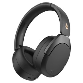 Edifier W830NB Wireless Headphones Active Noise Cancelling Bluetooth Over-Ear Earphones, Foldable, Lightweight, Hi-Res Audio, 94 Hours Playtime Gaming Headsets (Black)