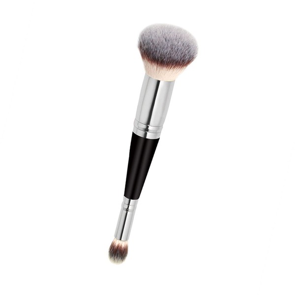 Double Ended Makeup Brush Professional Eye Brush Powder Brush for Foundation Powder Concealer Blush and Eyeshadow