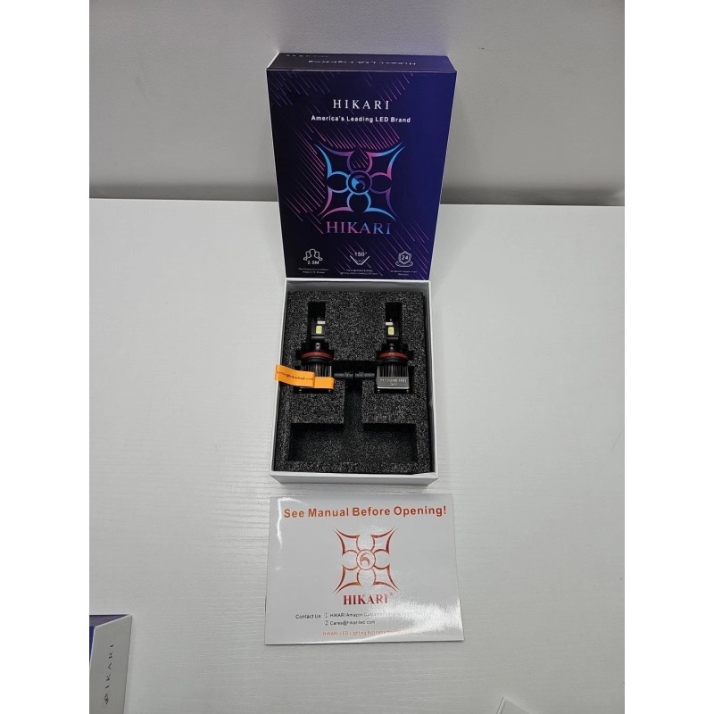 Hikari V55-H11 Megatron LED Bulbs – 2-Pack, 20,000 Lumens, Cool
