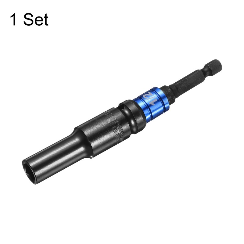 HARFINGTON Deep 6-Point Impact Socket 1/2" Drive 11mm Metric Socket