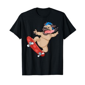 Funny Skateboarding Art For Boys Men Skate Skateboard Lover T-Shirt
