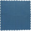 Juvale 100 servilletas de papel festoneado de 2 capas, color