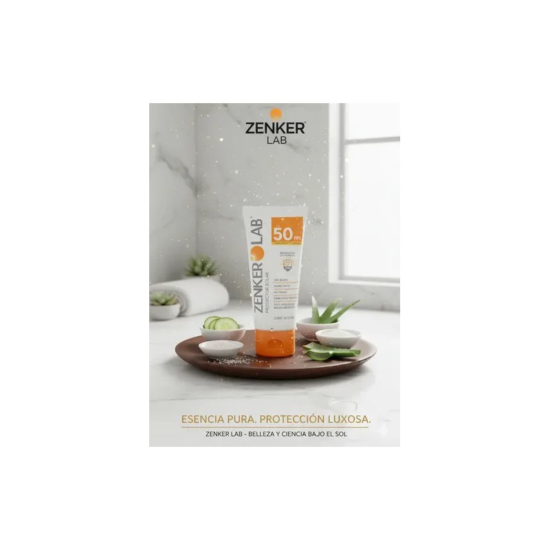 Protector Solar Zenker Lab 50fps Facial Y Corporal 60ml