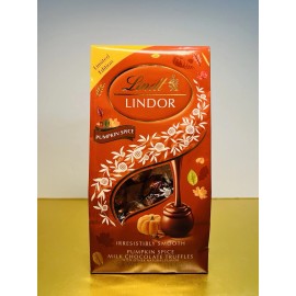 Lindt 🟢 New Limited Edition Lindt Lindor PUMPKIN SPICE Milk Chocolate Truffle 5.1oz