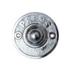 Vintage Door Bell Push Button 'Press' Round Chrome Plated 60mm