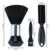 3 PCS Barber Neck Duster Brush Hair Cutting Cleaning Hairbrush