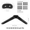 Base Stand Compatible with TCL Smart TV: 2pcs Base Stand